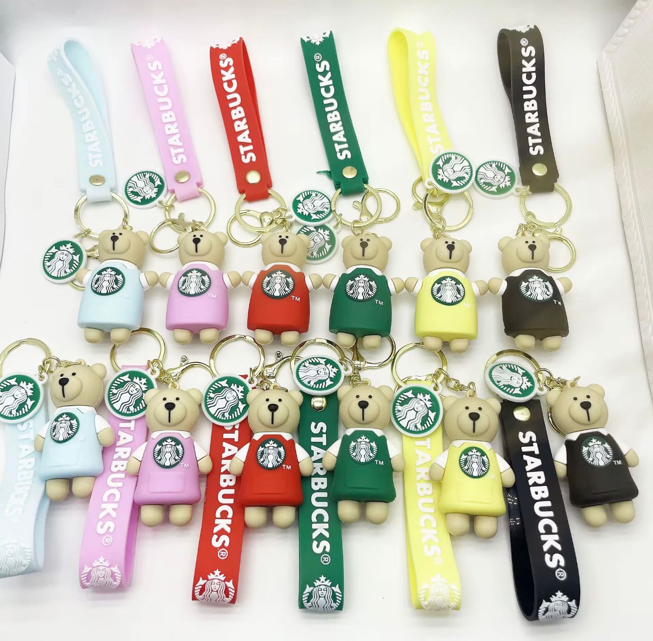 Llavero Oso Coffee Lover